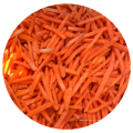 IQF Legumes congelados tiras de cenoura congeladas